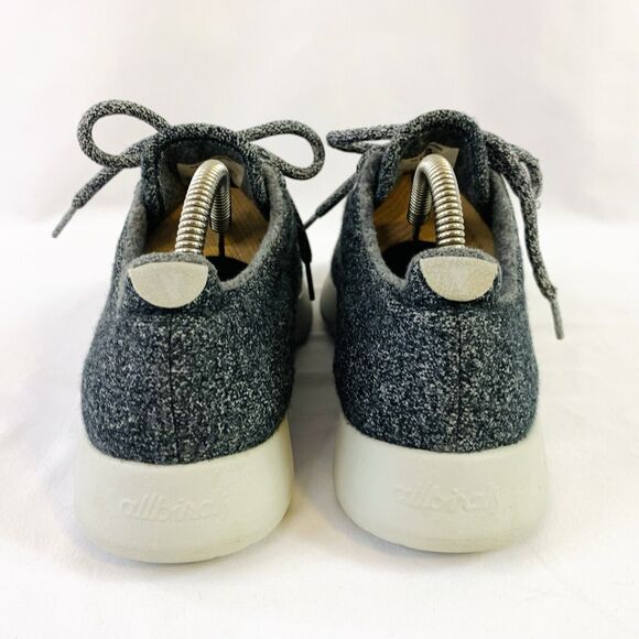 Allbirds Wool Runners Shoes WR W8 Womens Sz 8 Gray Sneakers 0719 NV1 Merino Wool - Picture 6 of 8